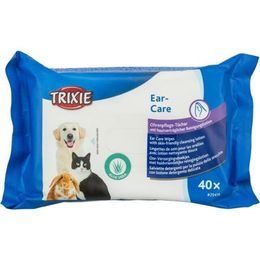 Trixie Ear Care vlhčené ušní ubrousky s Aloe Vera 40ks