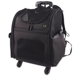 Dog fantasy Taška Travel 2v1 Flow na kolečkách 34x29x52cm