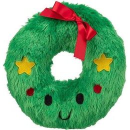 Trixie Xmas Wreath - vánoční věnec, plyšová hračka pro psy, 22 cm