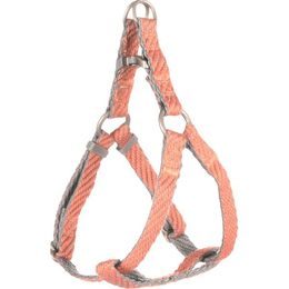 Flamingo Postroj nylon Elly růžový 1x20-35cm