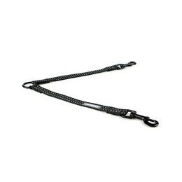 Aminela rozdvojka Sport&City pro 2 psy 20mm/30cm černá