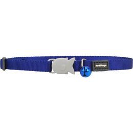 Red Dingo Obojek pro koťata 8 mm x 16-26 cm Tmavě Modrá