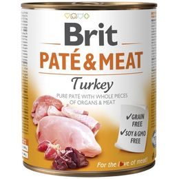 Brit Paté & Meat konzerva Turkey 800 g