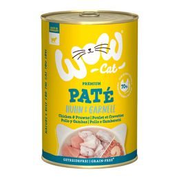 WOW Cat Konzerva Paté Kuře s krevetami Adult 400g