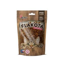 Akinu Flákota Krůtí kostičky pamlsek pro kočky 70 g