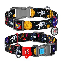WAUDOG Obojek nylonový NASA QR