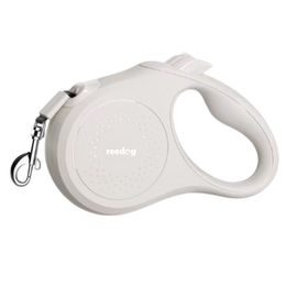 Reedog Senza Basic samonavíjecí vodítko M 25kg/ 5 m páska / pastelové bílé