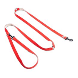 FUNKY DOG Konopné přepínací vodítko pro psa 3 m červené