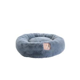 Akinu ČESKÝ LES plyšový donut XS 45 cm tmavě šedá