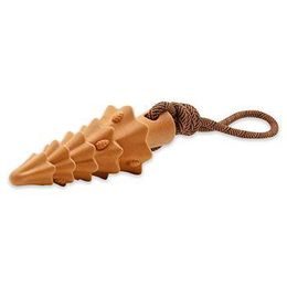 Akinu ČESKÝ LES Smrček s provazem hračka pro psy hříbková hnědá