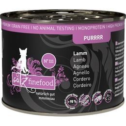 Catz finefood Konzerva CF Purr No.111 s jehněčím masem 200 g