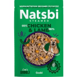 NATSBI Steamed CHICKEN&LAMB 500g
