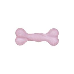 Amarago eco friendly hračka pro psy kost velká růžová z TRP pěny 15cm/76g