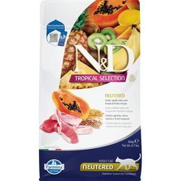 N&D TROPICAL SELECTION Cat LG Lamb Neutered Adult 300 g