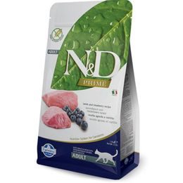 N&D PRIME Cat GF Lamb & Blueberry Adult 10 kg