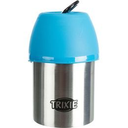 Trixie Láhev kovová s plastovou miskou 300ml