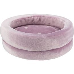 Trixie LILLY kruhový pelech s pevným okrajem a polštářem ø45cm starorůžová