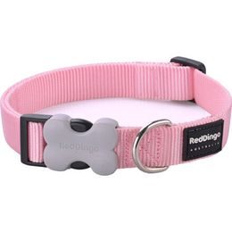 Red Dingo Obojek 12 mm x 20-32 cm Světle Růžová