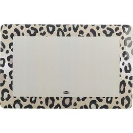 Trixie Prostírání pod misky LEO 44x28 cm šedá/hnědá leopardí