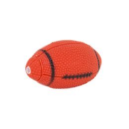 Akinu Rugby míč vinylová hračka pro psy 10 cm