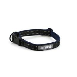 Aminela obojek se sponou Sport & City 25mm/35-60cm modrá