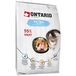 Ontario Krmivo Kitten Salmon 6,5kg