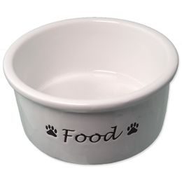 Dog fantasy Miska keramická bílá Food 15x7cm, 600ml