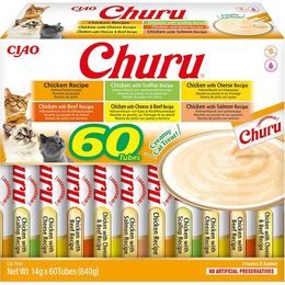 Inaba Churu Cat snack kuře mixmultipack 60x14g