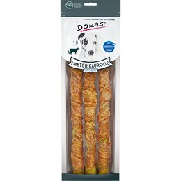Dokas Tyčky z hovězí kůže obalené kuřecím masem 315 g