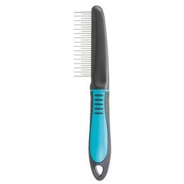 Trixie Plastový hřeben kombinovaný s protiskluzovou rukojetí 22cm