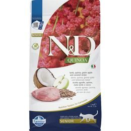N&D QUINOA Cat GF Senior Lamb Green Apple and Coconut 1,5 kg