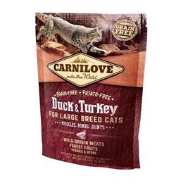 Carnilove Cat Adult Duck & Turkey Large Breed Grain Free 0,4 kg