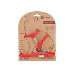 Amiplay Kšíry pro kočku s vodítkem Samba Červené