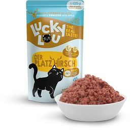 Lucky Lou Lifestage Adult s drůbežím a jelením masem 125 g