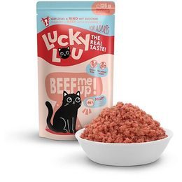 Lucky Lou Lifestage Adult s drůbežím a hovězím masem 125 g