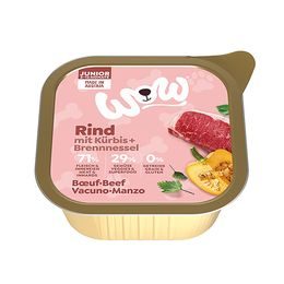WOW Paštika Hovězí s dýní Junior 150g
