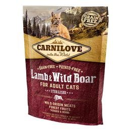 Carnilove Cat Adult Lamb & Wild Boar Grain Free Sterilised 0,4 kg