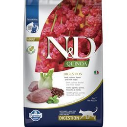 N&D QUINOA Cat GF Digestion, Lamb & Fennel Adult 5 kg