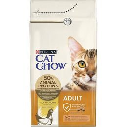 Purina Cat Chow Adult kuře a krůta 1,5 kg