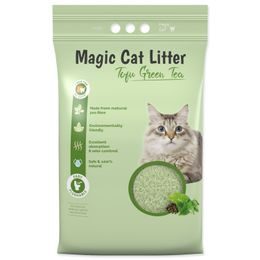Magic cat Stelivo Magic Litter Tofu zelený čaj,5,4kg/12l
