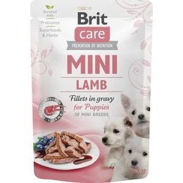 Brit Care Mini Dog kapsička Puppy Lamb fillets in gravy 85 g