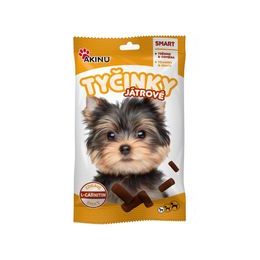 Akinu Játrové tyčinky s L-carnitinem pamlsek pro psy 60 g