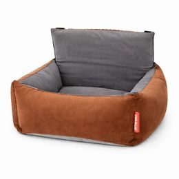 Aminela autosedačka M 70x40cm hnědá/šedá