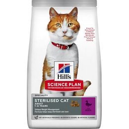 Hill's Science Plan Feline Young Adult Sterilised Cat with Duck 1,5 kg