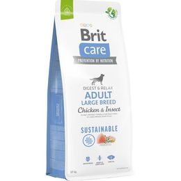 Brit Care Dog Sustainable Adult Large Breed Chicken+Insect 12 kg