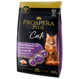Prospera Plus Krmivo Sterilized 7+ Chicken Weight Balance 0,4kg