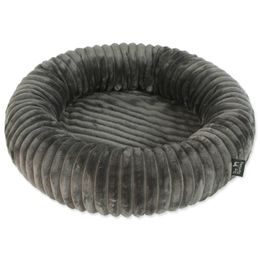 Dog fantasy Pelech Stripe kulatý šedivý 40cm