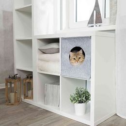 Trixie ANTON filcová krabice/jeskyně pro kočku vhodné do IKEA regálu