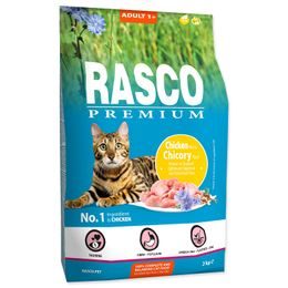 Rasco Premium Krmivo Adult kuře s kořenem čekanky 2kg