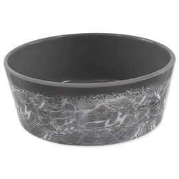 Dog fantasy Miska vzor mramor šedá 15cm 500ml